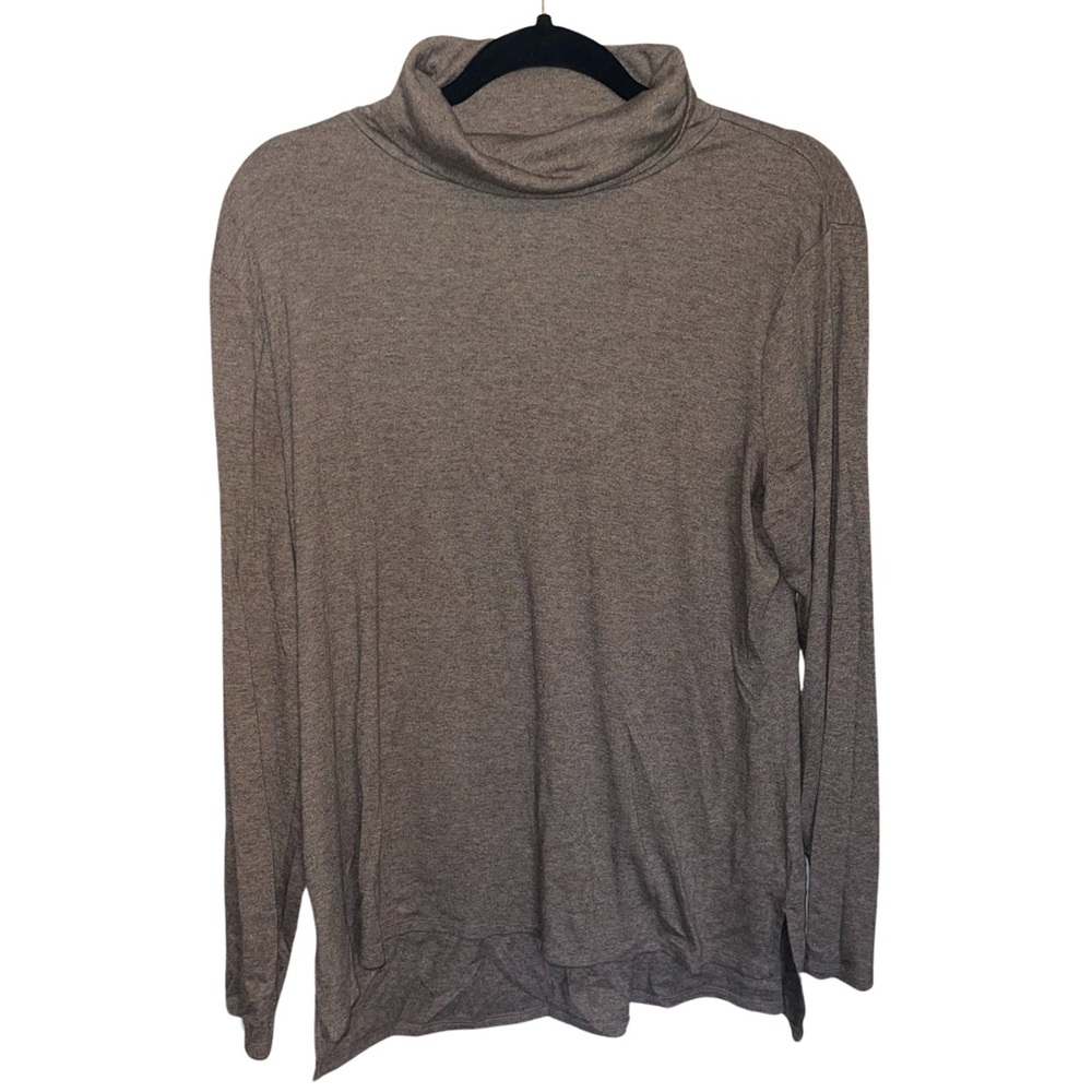 Soft Brown TurtleNeck Longsleeve